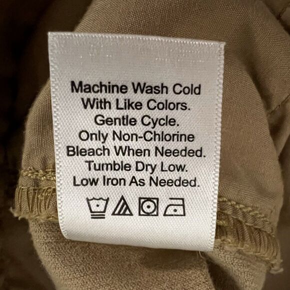 Coldwater Creek Tan Corduroy Womens Size 14 Bootcut 5 Pocket - Picture 8 of 10